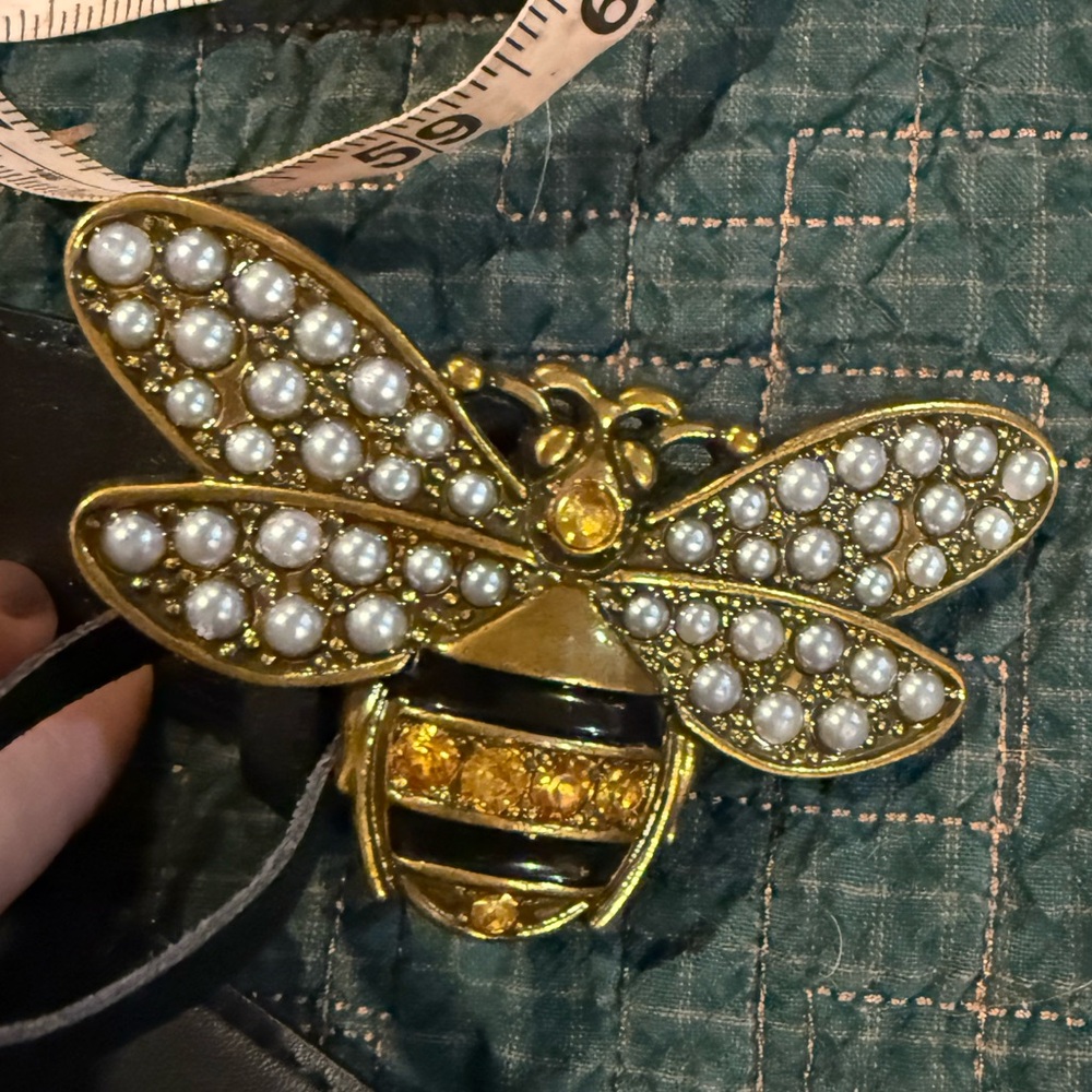 Bumblebee belt by Gucci.